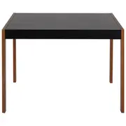 MESA 1,09 M X 80 CM PUERTO - NOZES/PRETO - Foto 1