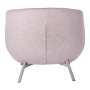 POLTRONA LULL - QUARTZO ROSA/CINZA CLARO - Foto 5