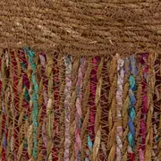 CESTO 26 CM X 26 CM X 26 CM COCAL - FIBRA CLARA/MULTICOR - Foto 9