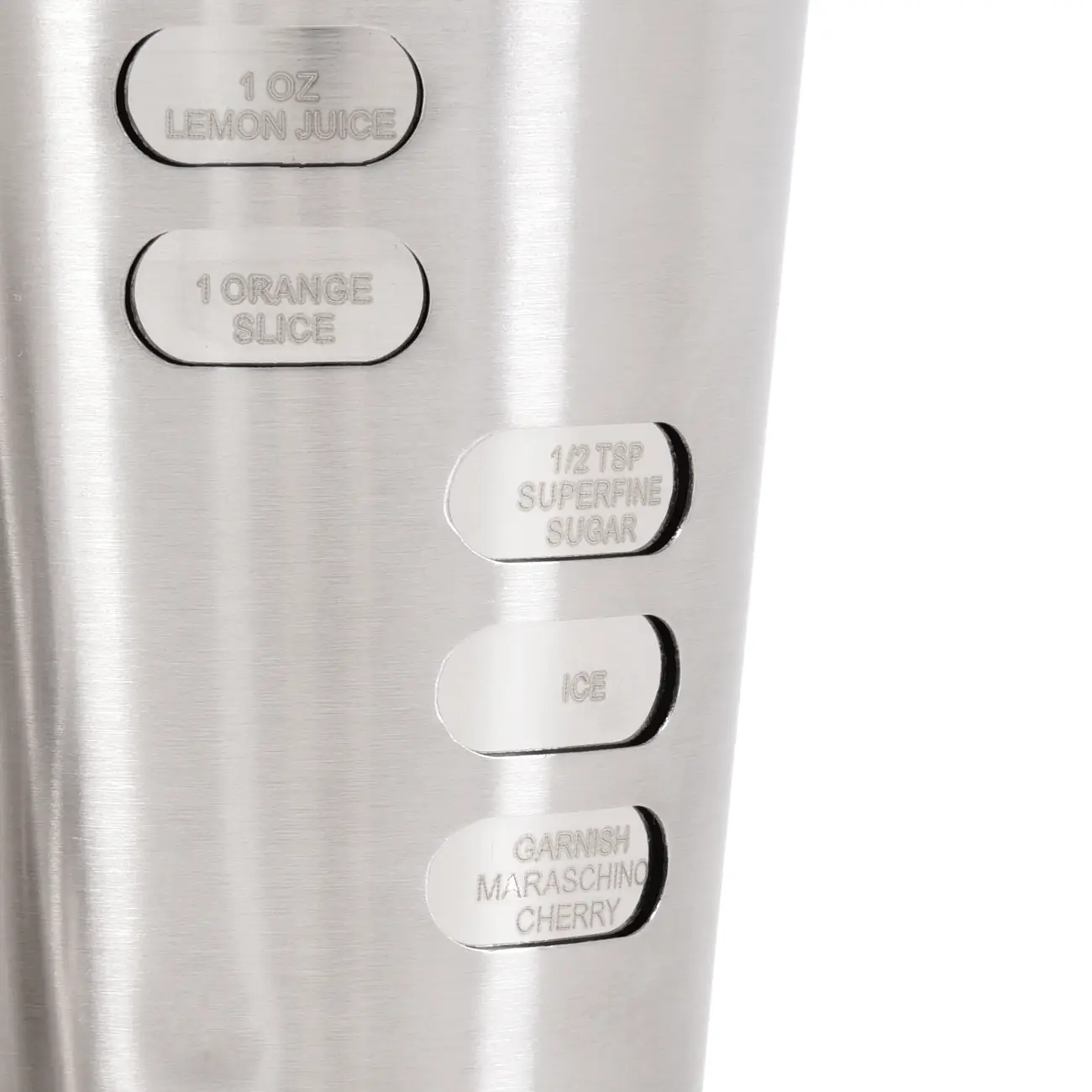 COQUETELEIRA COM RECEITAS 600 ML HELLIN - INOX - Foto 3