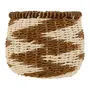 CESTO 13 CM X 15 CM X 15 CM HELBRON - FIBRA CLARA/CANELA DO CEILÃO - Foto 2