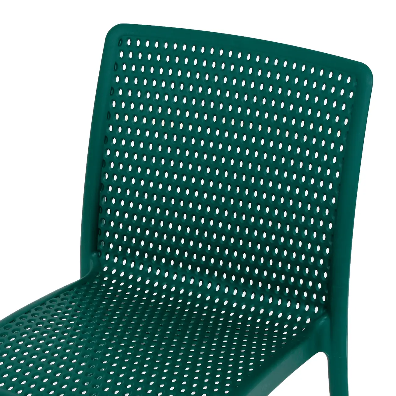CADEIRA PARA ÁREA EXTERNA EMPILHÁVEL DOTS - MALAQUITA - Foto 6