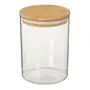 POTE HERMÉTICO 1 L BAMBUCCI - INCOLOR/BAMBU - Foto 1