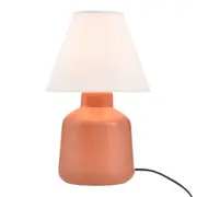 LUMINÁRIA DE MESA KERAMIK C/CUP M - TERRACOTA/PRETO - Foto 2