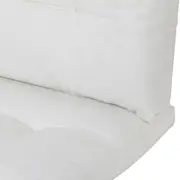 ALMOFADA PARA ASSENTO/ENCOSTO DE POLTRONA RECLINÁVEL CARAÍVA - BRANCO - Foto 3