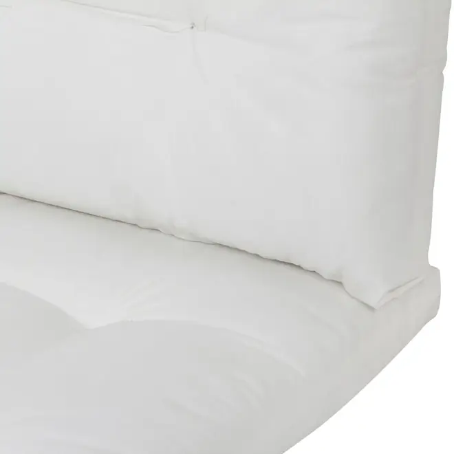 ALMOFADA PARA ASSENTO/ENCOSTO DE POLTRONA RECLINÁVEL CARAÍVA - BRANCO - Foto 3