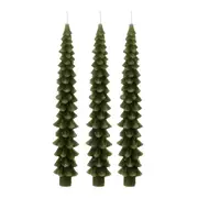 KIT COM 2 VELAS CASTIÇAL VILAREJO NOEL ÁRVORE - CIPRESTE - Foto 2