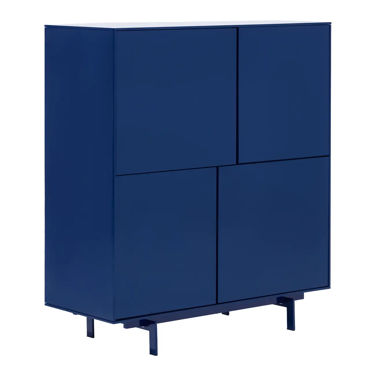 BUFFET 4 PORTAS 1,10 M X 45 CM MONOLITH - LAZULITE - Foto 2