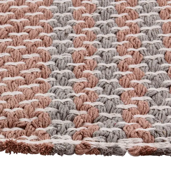TAPETE 1,50 CM X 2 M EMILION - VIN ROSE/CINZA PROVENCE - Foto 5