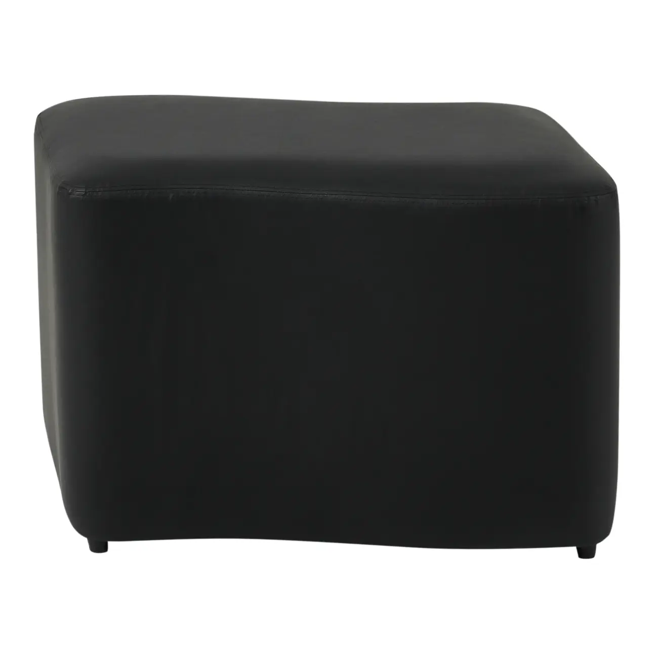 PUFF 61 CM X 51 CM SET WAVE INVERT - CORSIN PRETO - Foto 1