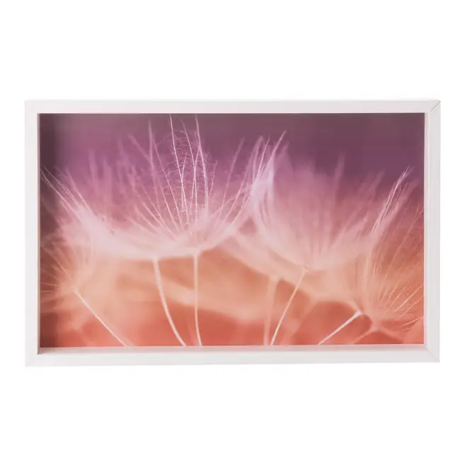 QUADRO 50 CM X 32 CM TUILERIES - BRANCO/MULTICOR - Foto 1