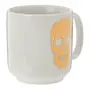 CANECA 470 ML CAVEIRA - BRANCO/OURO - Foto 3