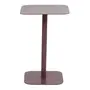 MESA LATERAL BAIXA 37 CM X 37 CM FOXY - RUBY MOCHA - Foto 2
