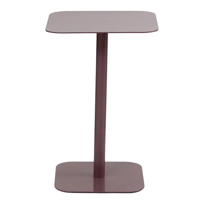 MESA LATERAL BAIXA 37 CM X 37 CM FOXY - RUBY MOCHA - Foto 2