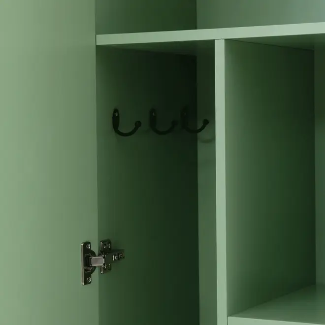 PANELEIRO/ARMÁRIO PARA LAVANDERIA 1 PORTA 60 CM X 2 M SALSA - SÁLVIA - Foto 8