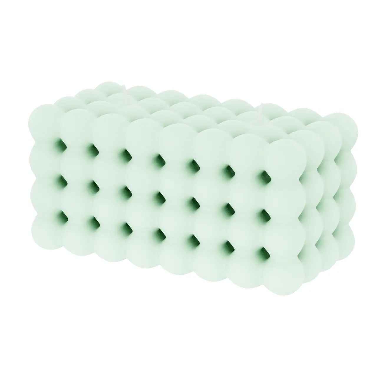 VELA 6 CM X 12 CM FUNNY BUBBLE - SORBET DE MENTA - Foto 13