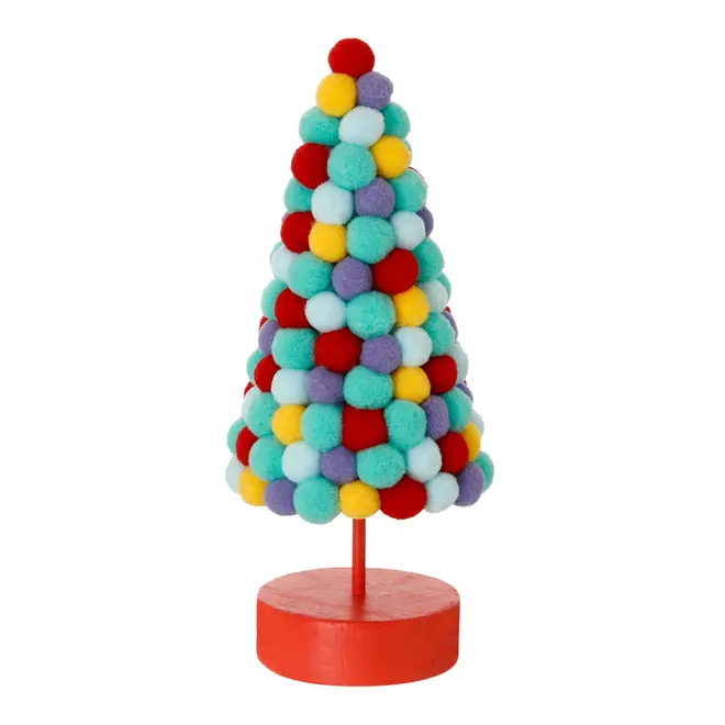 ADORNO ÁRVORE 18 CM COLORFUN XMAS - CORES CALEIDOCOLOR - Foto 2