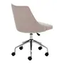 CADEIRA HOME OFFICE DANDY I - CROMADO/CAMELO - Foto 4