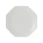 PRATO SOBREMESA OCTAGON - BRANCO - Foto 1