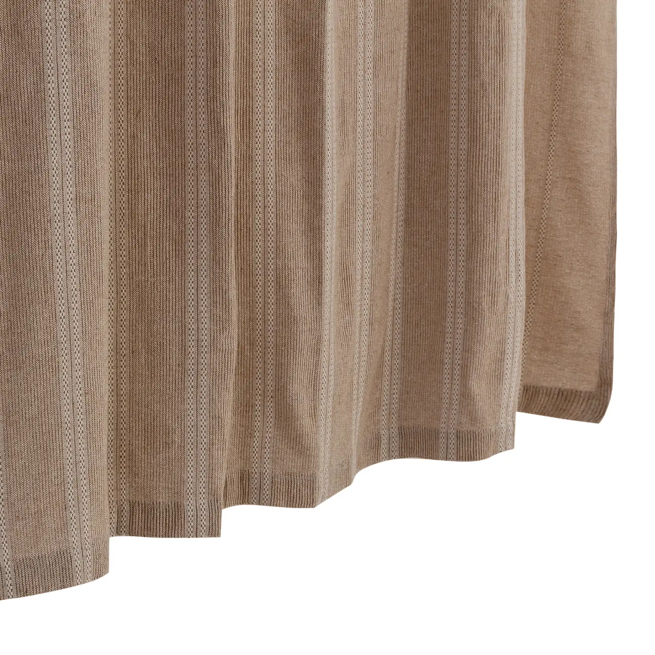 CORTINA 2 PEÇAS 1,50 M X 2,40 M MIST - NATURAL/CANELA DO CEILÃO - Foto 3