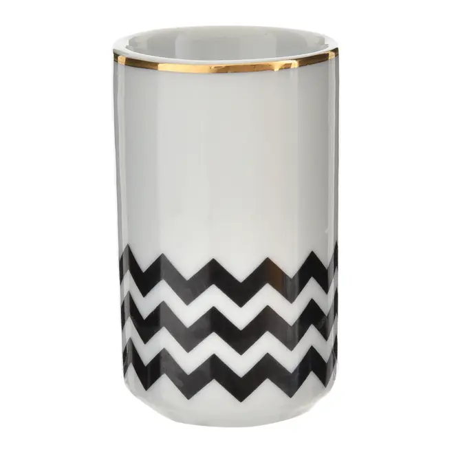 CANECA ZIG ESPRESSO 80 ML HIPFIX - PRETO/OURO - Foto 5
