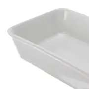 TRAVESSA REFRATÁRIA 21 CM X 14 CM THEVY - BRANCO/BRANCO - Foto 4