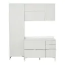 ARMÁRIO COZ COMPLETO 4 PÇS 6P/3GV SLEEK