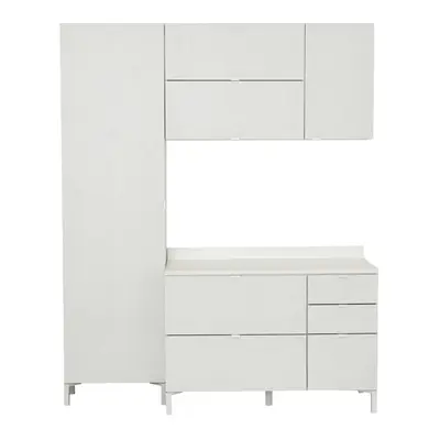 ARMÁRIO COZ COMPLETO 4 PÇS 6P/3GV SLEEK