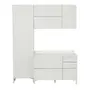 ARMÁRIO COZ COMPLETO 4 PÇS 6P/3GV SLEEK
