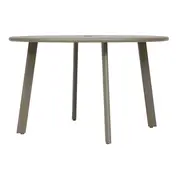 MESA PARA ÁREA EXTERNA REDONDA 1,20 M DUNAS - CAMELO - Foto 3