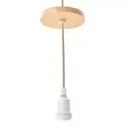 SUSPENSÃO 1,50 M WOODY - AMÊNDOA/NATURAL - Foto 1