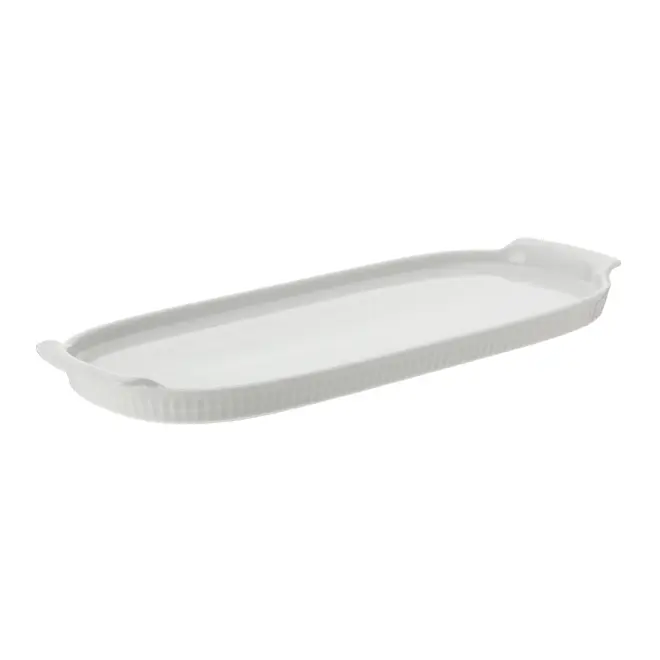 TRAVESSA REFRÁTARIA 36 CM X 14 CM HOTF - BRANCO - Foto 2