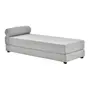 SOFÁ-CAMA 2 LUGARES STACK - CINZA CLARO MESCLA - Foto 6
