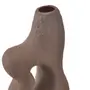 VASO DECORATIVO 20 CM SHIMO - MARROM/MANJERICÃO - Foto 6
