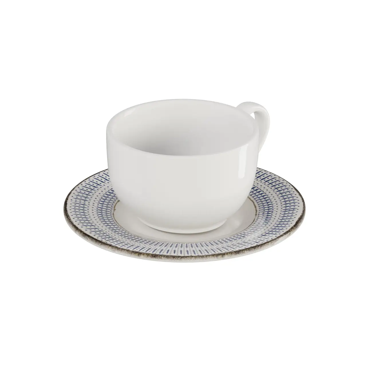 XÍCARA CHÁ 170 ML SALINA I - BRANCO/AZUL - Foto 10
