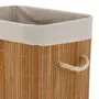 CESTO PARA ROUPAS 50 CM X 40 CM X 30 CM BUKA - BAMBU/NATURAL - Foto 7