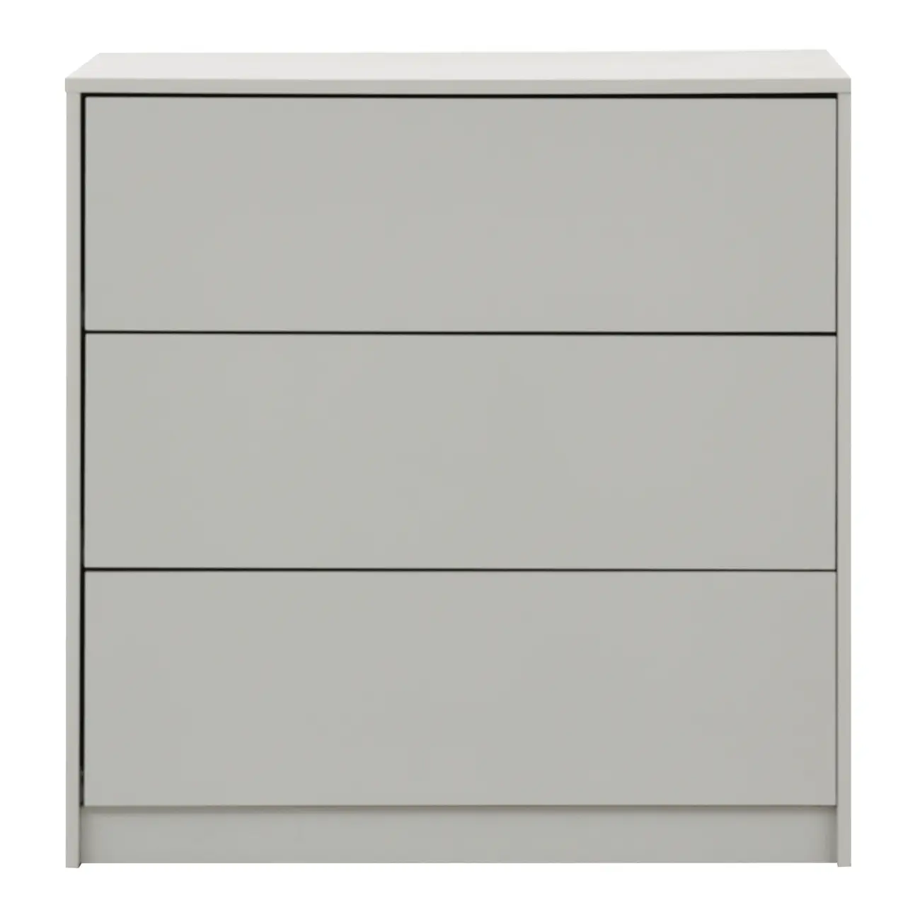 CÔMODA 3 GAVETAS 80 CM X 38 CM CLEAR - FLANDRES - Foto 1