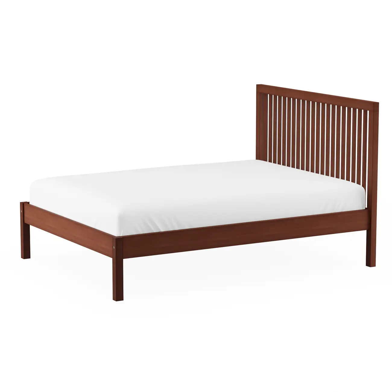 CAMA DE CASAL 1,38 M TINTO HIGH - NOZES - Foto 3