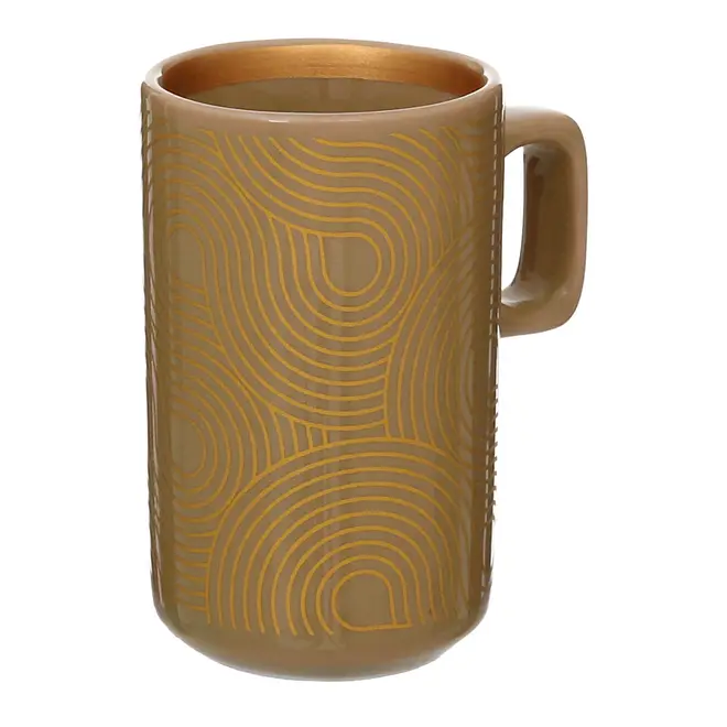 CANECA 80 ML KARESANSUI ZEN - AREIA/DOURADO - Foto 2