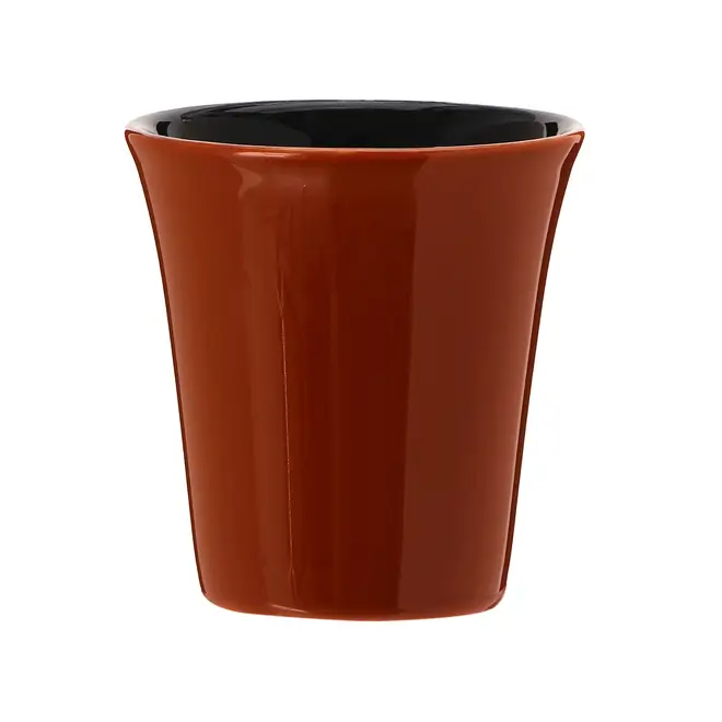 CANECA 330 ML DEGUSTO - TERRACOTA/PRETO - Foto 4