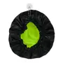 TOUCA PARA BANHO COM VENTOSA CAVEIRA - PRETO/BRANCO - Foto 3