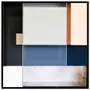 QUADRO MONDRIAN I 80 CM X 80 CM - MULTICOR/PRETO - Foto 1