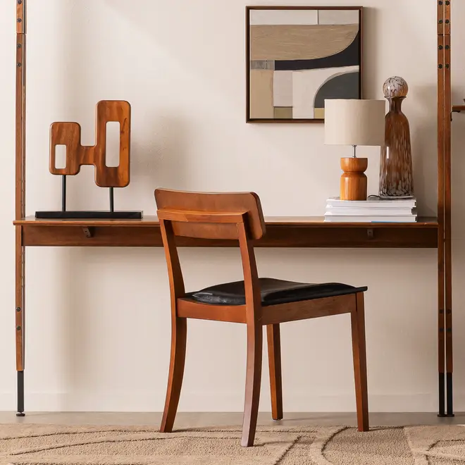 ADORNO MESA 40 CM IPANEMA - NOZES/PRETO - Foto 10
