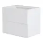 ARMÁRIO DE COZINHA INFERIOR 80 CM 1 GAVETA/1 PORTA BASCULANTE PRÁTICA - BRANCO - Foto 3