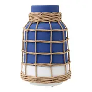 VASO 26 CM GERIBÁ - AZUL/ FIBRA CLARA - Foto 1