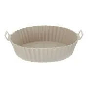 FÔRMA PARA FRITADEIRA REDONDA 21 CM EASY FRY - BEGE - Foto 1