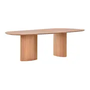 MESA DE JANTAR 2,40 M X 1,20 M ORGANIC - FREIJÓ/FREIJÓ - Foto 3