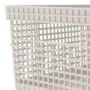 CAIXA 15 CM X 29 CM X 23 CM GRID BAMBU - OFF WHITE/BAMBU - Foto 5