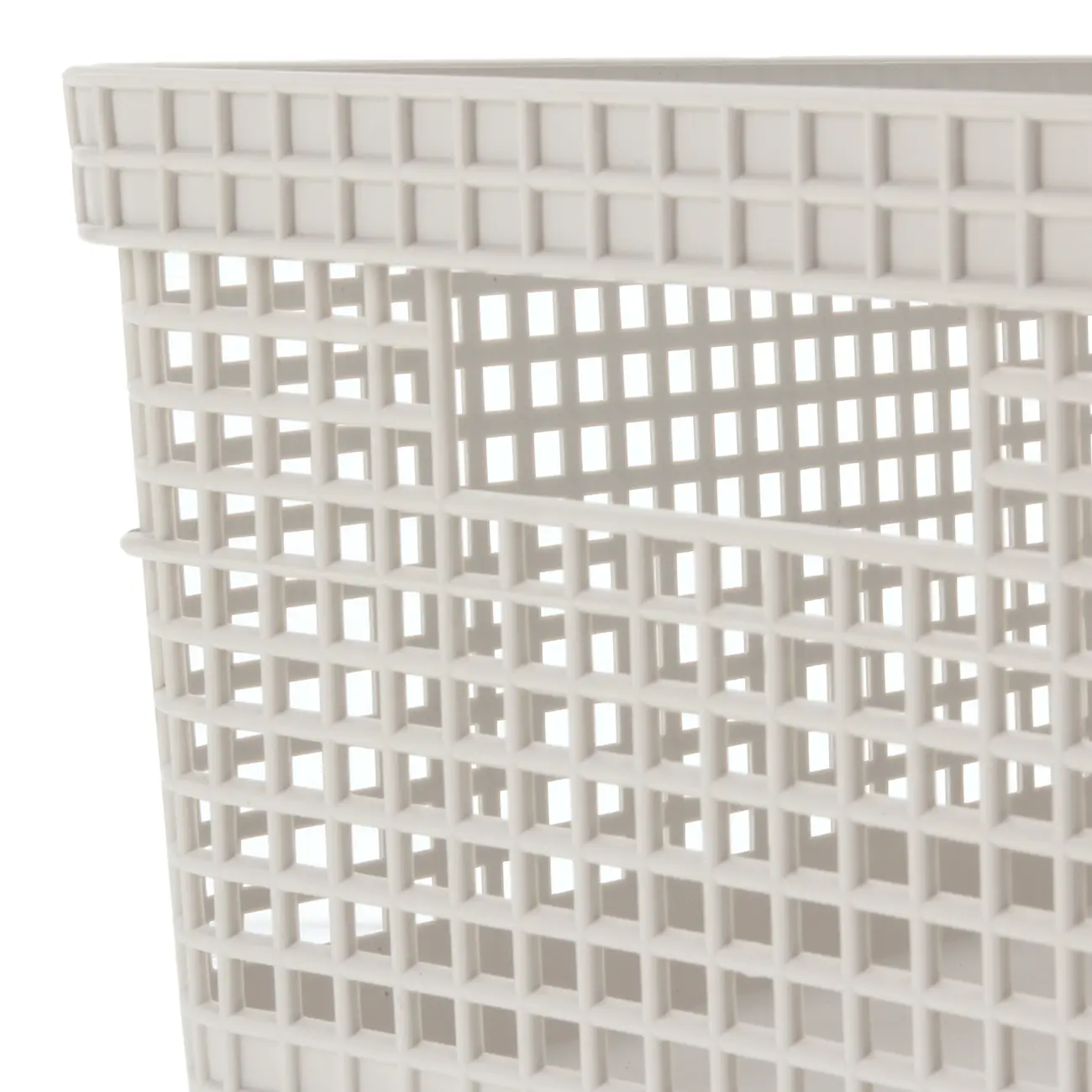 CAIXA 15 CM X 29 CM X 23 CM GRID BAMBU - OFF WHITE/BAMBU - Foto 5