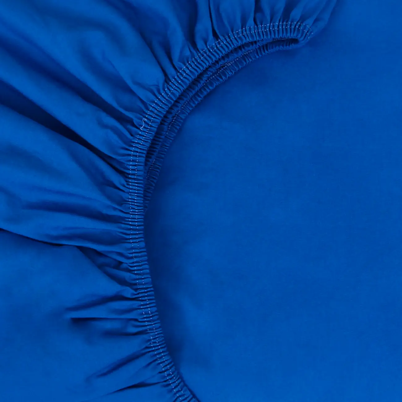 LENÇOL COM ELÁSTICO CASAL 1,38 M X 1,88 M X 30 M VON CONCEPT - AZUL COBALTO - Foto 3